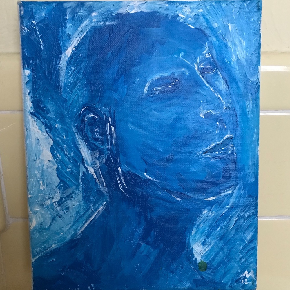 Original Painting of a Man